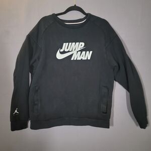 Jordan Jumpman Black Crewneck Sweater
